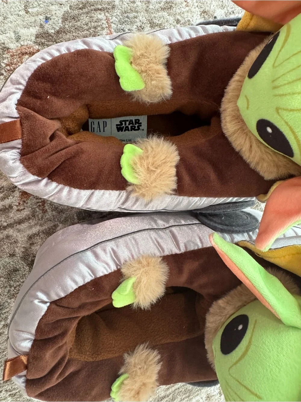 GAP Plush Baby Yoda (The Child) Slipper Shoes
